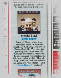 Stendal Blast in der Praline!